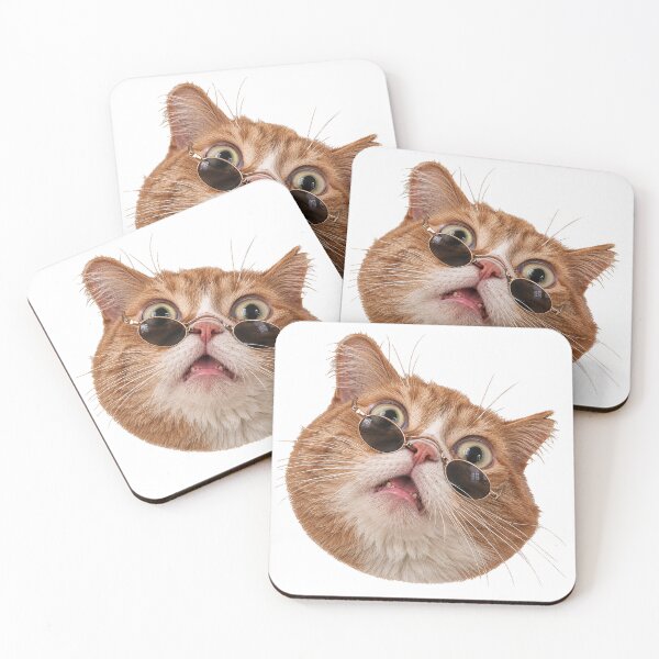 Item preview, Funny Cat With Sunglasses. Meme Cat. Grumpy Reaction Cat. designed and sold by CoCoArt-Ua.