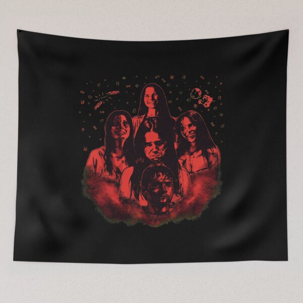 Item preview, Vintage Pop Culture Faces Retro Graphic Tee designed and sold by MadisonL396064.