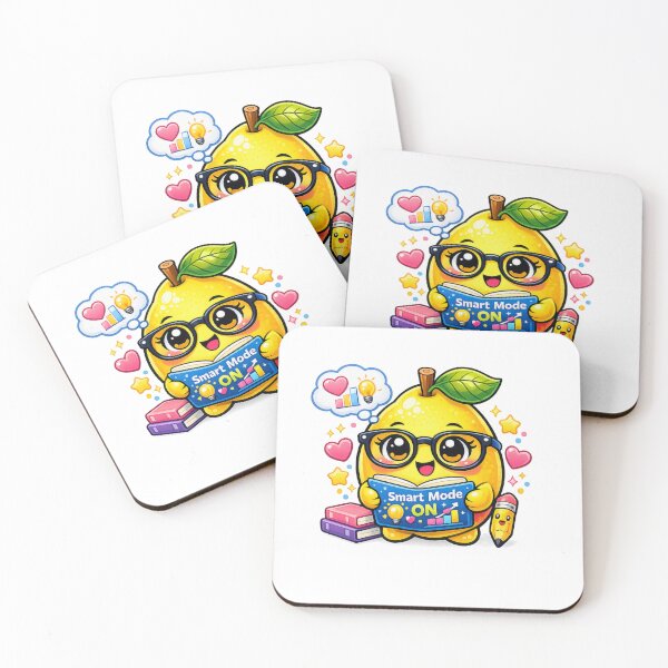 Item preview, Smart Mode ON – Pastel Kawaii Lemon Study  designed and sold by Sommium .