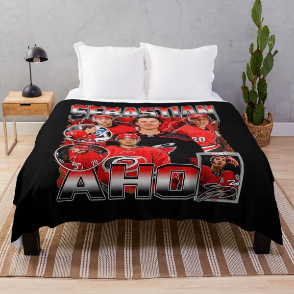 Item preview, Vintage Sebastian Aho Carolina Hurricanes Hockey designed and sold by LisaMcgu770729.