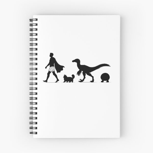 Item preview, Funny Animal Evolution Silhouette Dinosaur Cat Surreal Graphic designed and sold by AnanamorphArter.