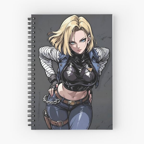 Item preview, Blonde Anime Girl – Stylish Badass Female Warrior Dark Streetwear Manga Art designed and sold by Dyan4.