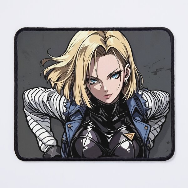 Item preview, Blonde Anime Girl – Stylish Badass Female Warrior Dark Streetwear Manga Art designed and sold by Dyan4.