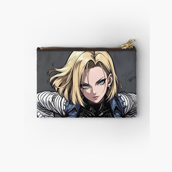 Item preview, Blonde Anime Girl – Stylish Badass Female Warrior Dark Streetwear Manga Art designed and sold by Dyan4.