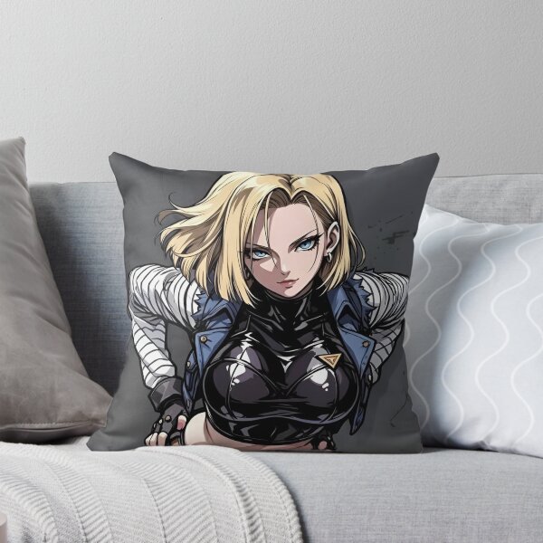 Item preview, Blonde Anime Girl – Stylish Badass Female Warrior Dark Streetwear Manga Art designed and sold by Dyan4.