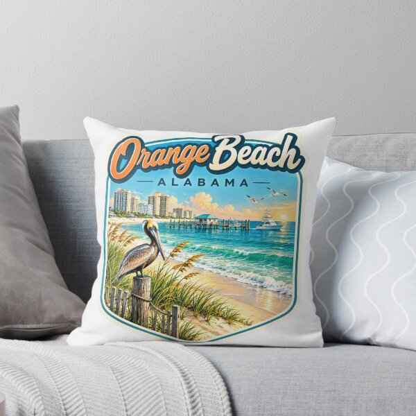 Item preview, Orange Beach City in Alabama designed and sold by PamLeeDesign.