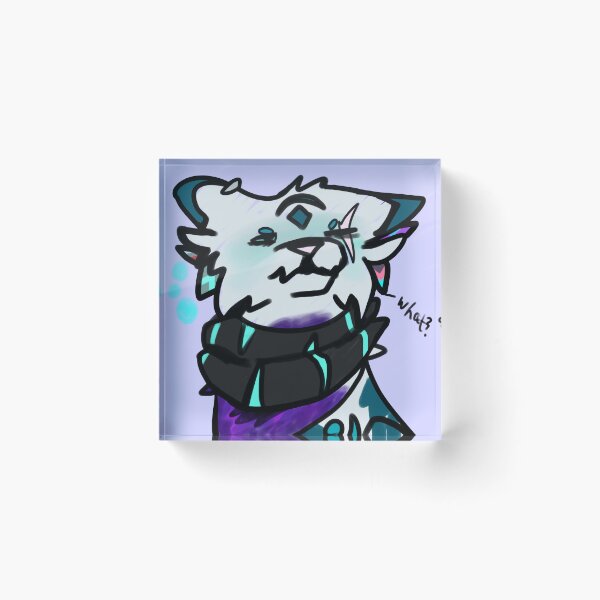 Aperçu de l'œuvre Chat bleu confus créée et vendue par Laddyndust.