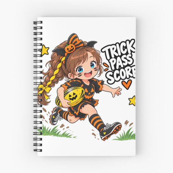 Item preview, Kenzie Halloween Rugby Trick or Treat Design designed and sold by Kenzie & Co.