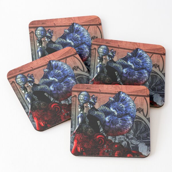 Item preview, Steampunk Victorian Woman Poster designed and sold by colliophoto.