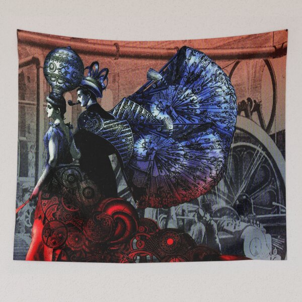 Item preview, Steampunk Victorian Woman Poster designed and sold by colliophoto.