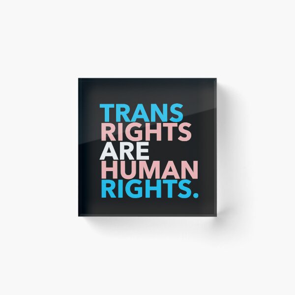 Aperçu de l'œuvre Les droits des personnes transgenres sont des déclarations relatives aux droits humains créée et vendue par REETALOX.