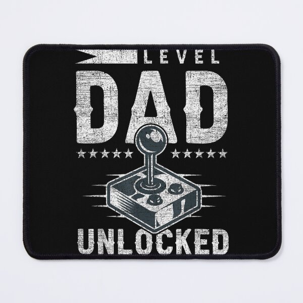 Item preview, Birth for dad, New dad, Gaming, Level Dad unlocked designed and sold by ALICIAxGONZALEZ.