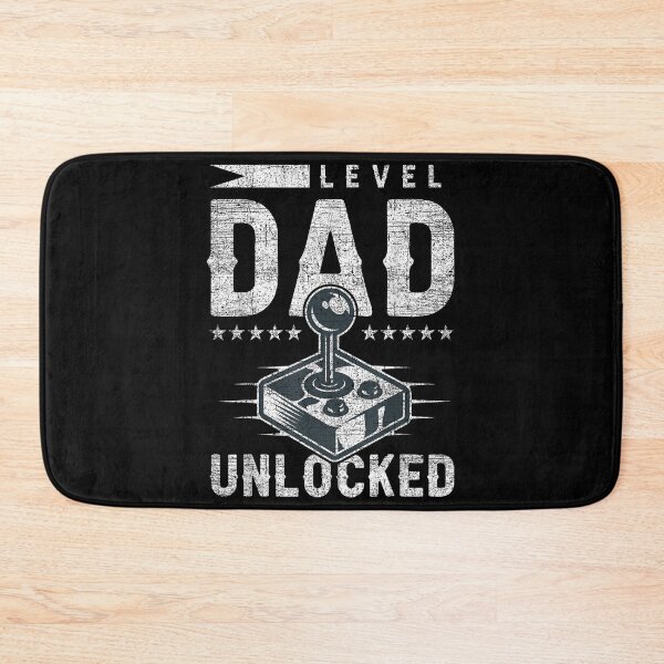 Item preview, Birth for dad, New dad, Gaming, Level Dad unlocked designed and sold by ALICIAxGONZALEZ.