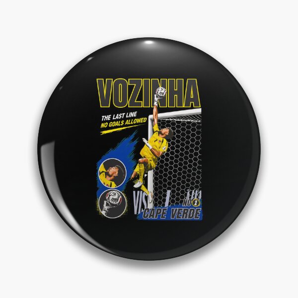 Item preview, Vozinha Goalkeeper Vintage Soccer Jersey  designed and sold by Christop885863.