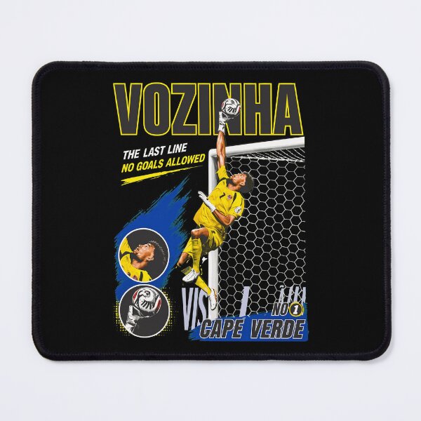 Item preview, Vozinha Goalkeeper Vintage Soccer Jersey designed and sold by Christop885863.