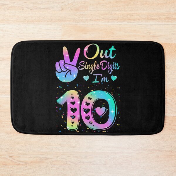 Item preview, Birthday Tie dye Single Digits I'm 10th Digits Girls Women designed and sold by ALICIAxGONZALEZ.