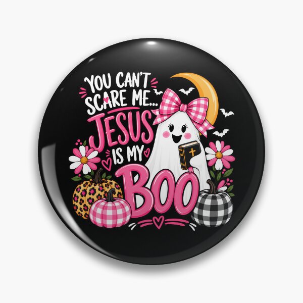 Item preview, You Can’T Scare Me Jesus Is My Boo designed and sold by chizuneart.