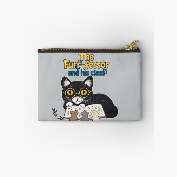 Item preview, The Furr-fessor and his class designed and sold by areezh.