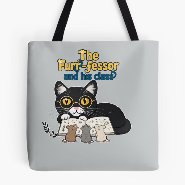 Item preview, The Furr-fessor and his class designed and sold by areezh.