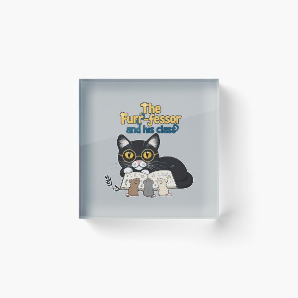 Item preview, The Furr-fessor and his class designed and sold by areezh.