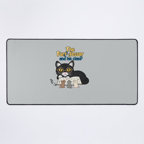 Item preview, The Furr-fessor and his class designed and sold by areezh.