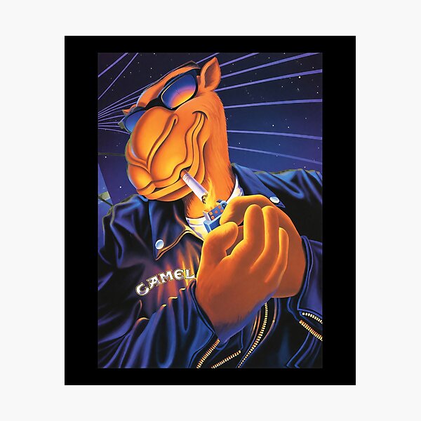 Item preview, Cool Camel Character Retro  Art designed and sold by RustyThiel.