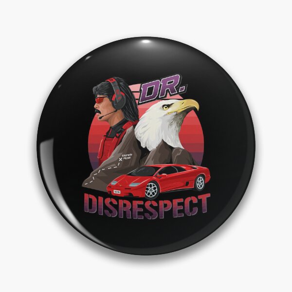 Item preview, Retro Sunset Dr Disrespect Eagle Car  designed and sold by RustyThiel.