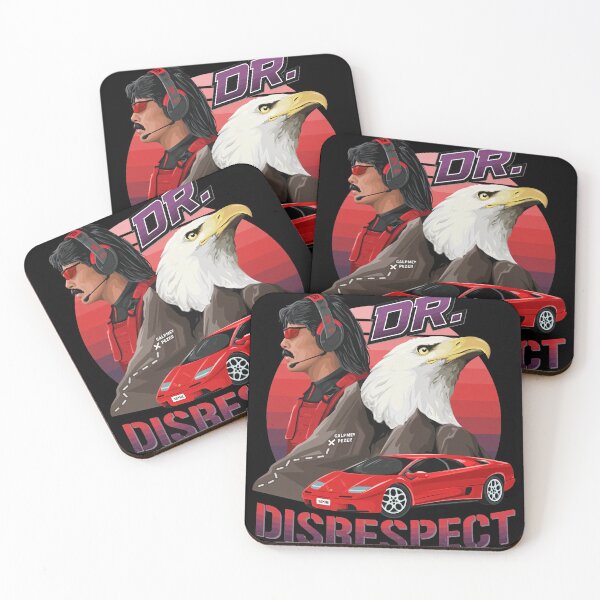 Item preview, Retro Sunset Dr Disrespect Eagle Car  designed and sold by RustyThiel.