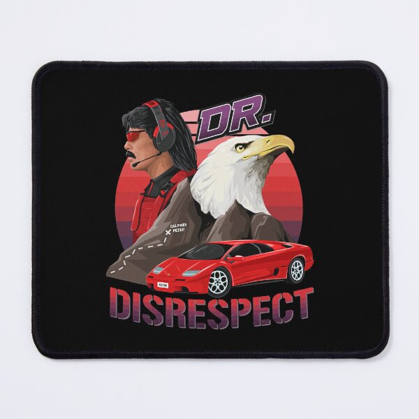 Item preview, Retro Sunset Dr Disrespect Eagle Car designed and sold by RustyThiel.
