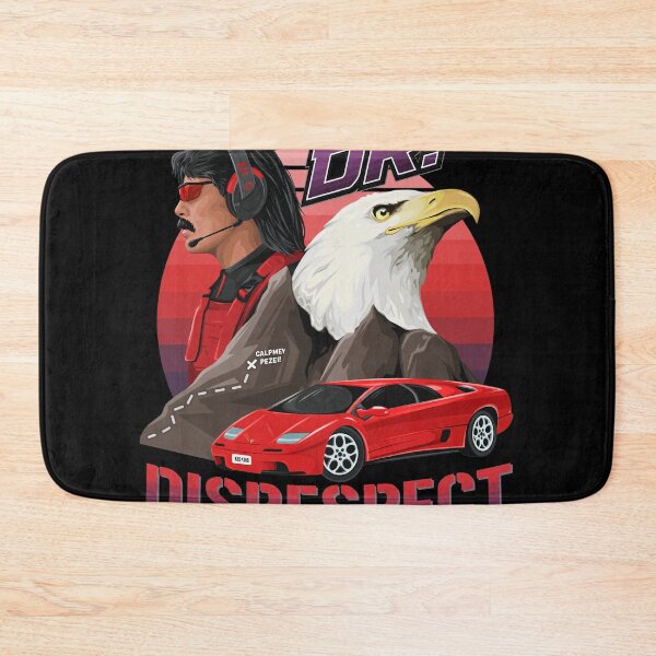 Item preview, Retro Sunset Dr Disrespect Eagle Car  designed and sold by RustyThiel.