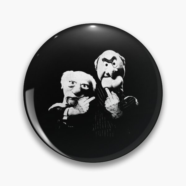 Item preview, Statler And Waldorf Middle Finger designed and sold by navidiganzhiy.