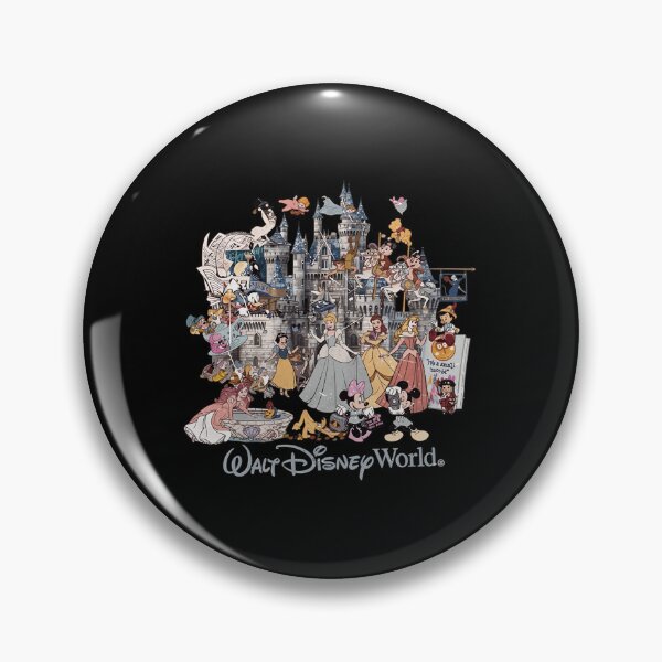 Item preview, Walt Disney World Classic Characters Castle Vintage Style designed and sold by MadisonL396064.