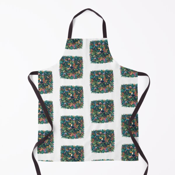 Item preview, Vibrant Tropical Rainforest Ecosystem Wildlife and Exotic Animals Art designed and sold by DrAsmaaMohamed.