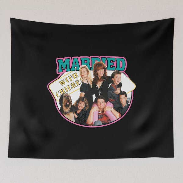 Item preview, Married With Children Bundy Family Retro TV Show Design designed and sold by RustyThiel.