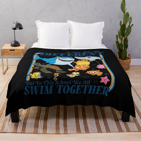 Item preview, We Are All DIFFERENT Swim Together Sea Life designed and sold by Christop885863.