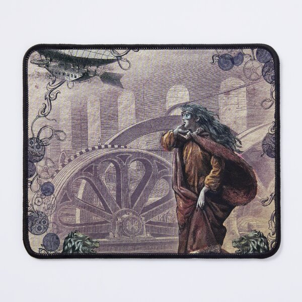 Item preview, Steampunk Victorian Woman Poster designed and sold by colliophoto.