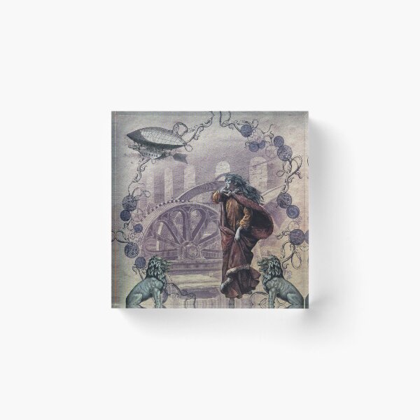 Item preview, Steampunk Victorian Woman Poster designed and sold by colliophoto.