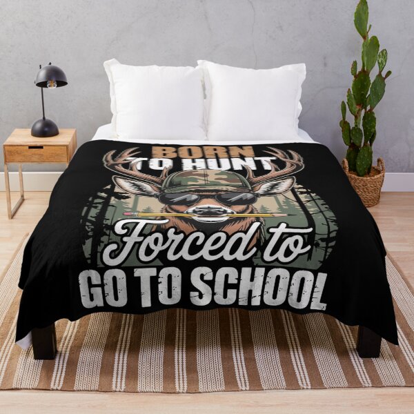 Item preview, Born to Go Hunting Forced to Go to School Deer Boy Camo Performance designed and sold by ALICIAxGONZALEZ.