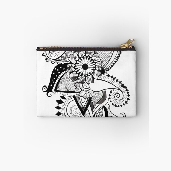 Item preview, Hand-Drawn Mandala Floral Zentangle Art designed and sold by Alaakadry800.