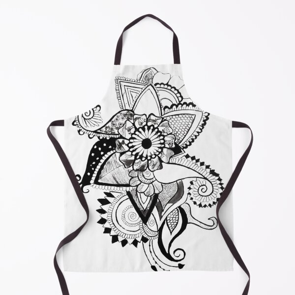 Item preview, Hand-Drawn Mandala Floral Zentangle Art designed and sold by Alaakadry800.