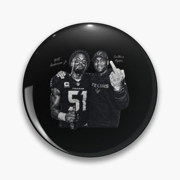 Item preview, Will Anderson Jr. DeMeco Ryans Texans Vintage Football designed and sold by MadisonL396064.