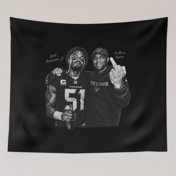 Item preview, Will Anderson Jr. DeMeco Ryans Texans Vintage Football designed and sold by MadisonL396064.