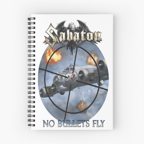Item preview, Sabaton No Bullets Fly Bomber Crosshair Design designed and sold by RustyThiel.