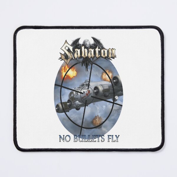 Item preview, Sabaton No Bullets Fly Bomber Crosshair Design designed and sold by RustyThiel.