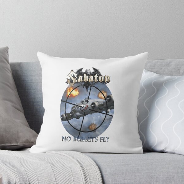 Item preview, Sabaton No Bullets Fly Bomber Crosshair Design designed and sold by RustyThiel.