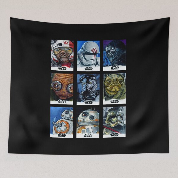 Item preview, Star Wars Characters Grid Collage Sci-Fi Movie Art designed and sold by mantanterindah.