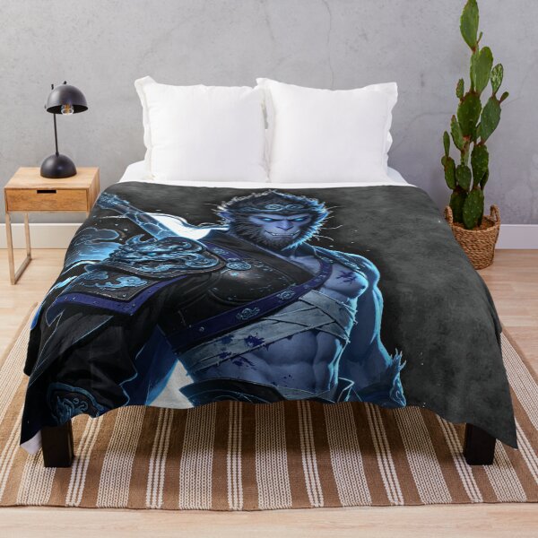 Item preview, Blue Frost Sun Wukong Rey Mono Oscuro designed and sold by DigArtis.
