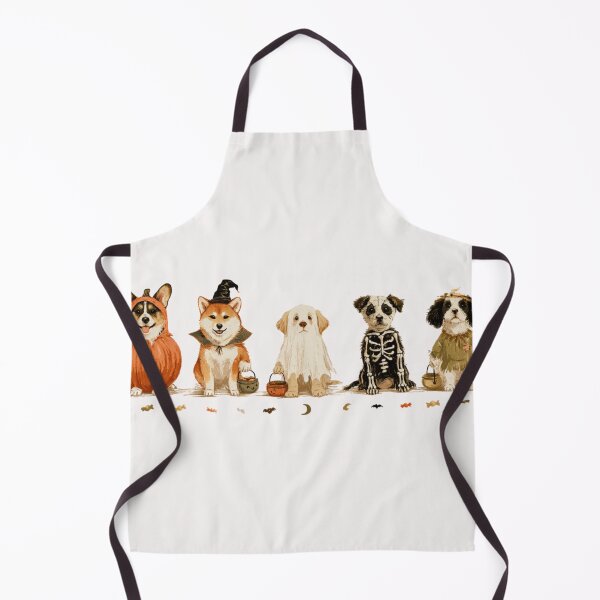 Item preview, Cute Halloween Dogs Trick or Treat Costume Party designed and sold by NicolasGlowArt.