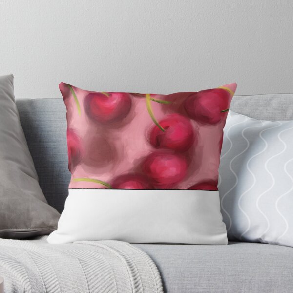 Item preview, Fresh Cherries Oil Study designed and sold by falkowinstagram.