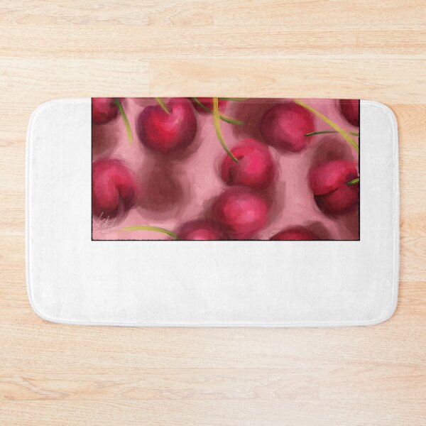 Item preview, Fresh Cherries Oil Study designed and sold by falkowinstagram.